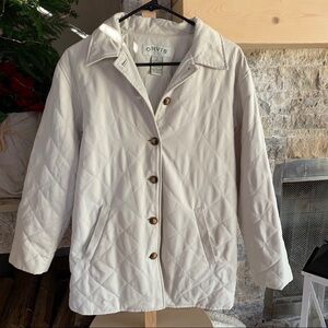 Orvis Cream Quilted Jacket